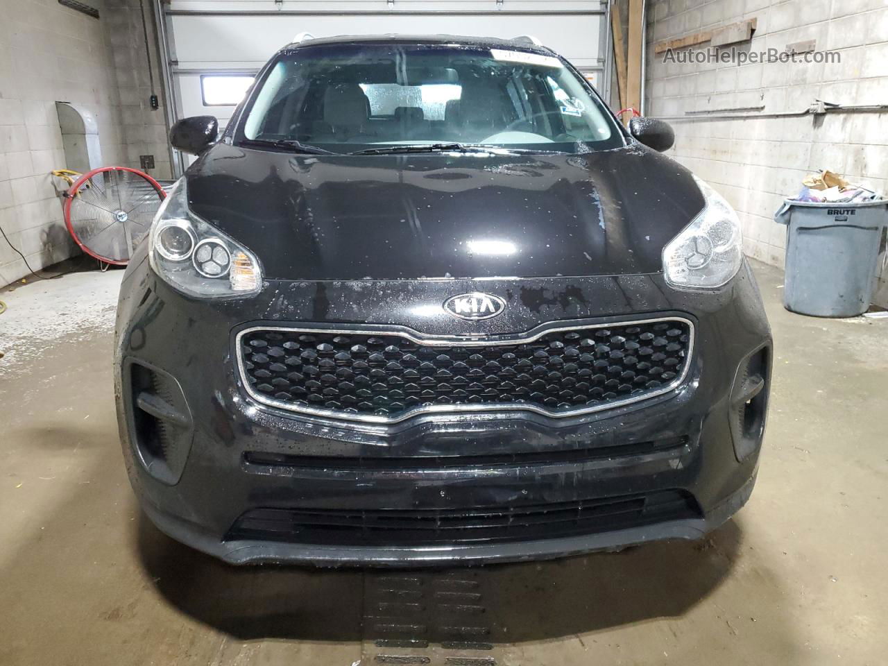 2017 Kia Sportage Lx Черный vin: KNDPM3AC3H7231331