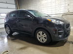 2017 Kia Sportage Lx Черный vin: KNDPM3AC3H7231331