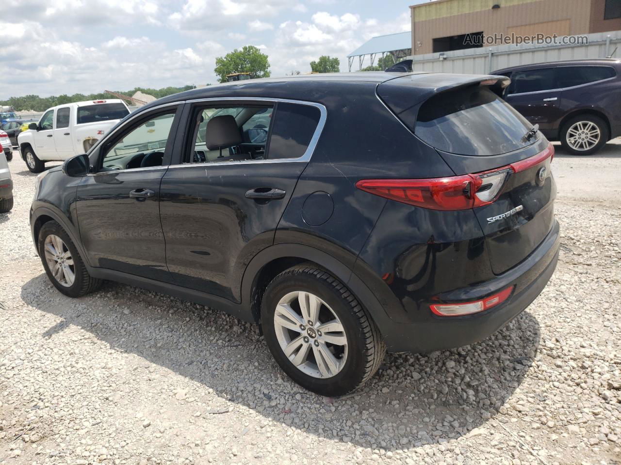 2017 Kia Sportage Lx Black vin: KNDPM3AC3H7261820