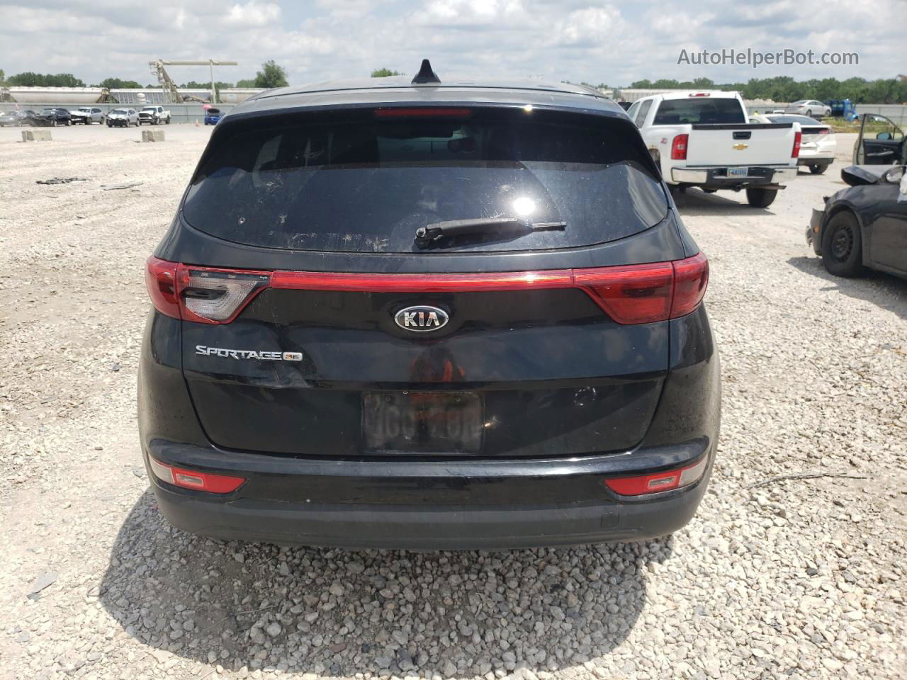 2017 Kia Sportage Lx Black vin: KNDPM3AC3H7261820