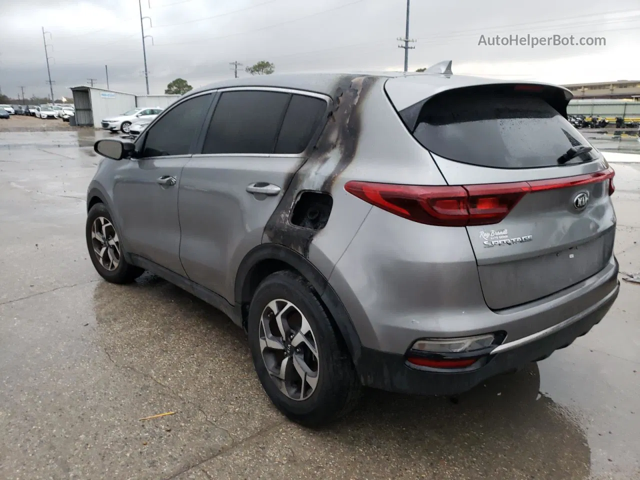 2020 Kia Sportage Lx Серебряный vin: KNDPM3AC3L7629468