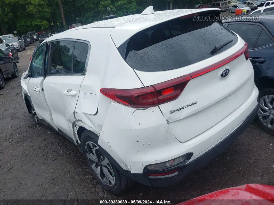 2020 Kia Sportage Lx White vin: KNDPM3AC3L7630054