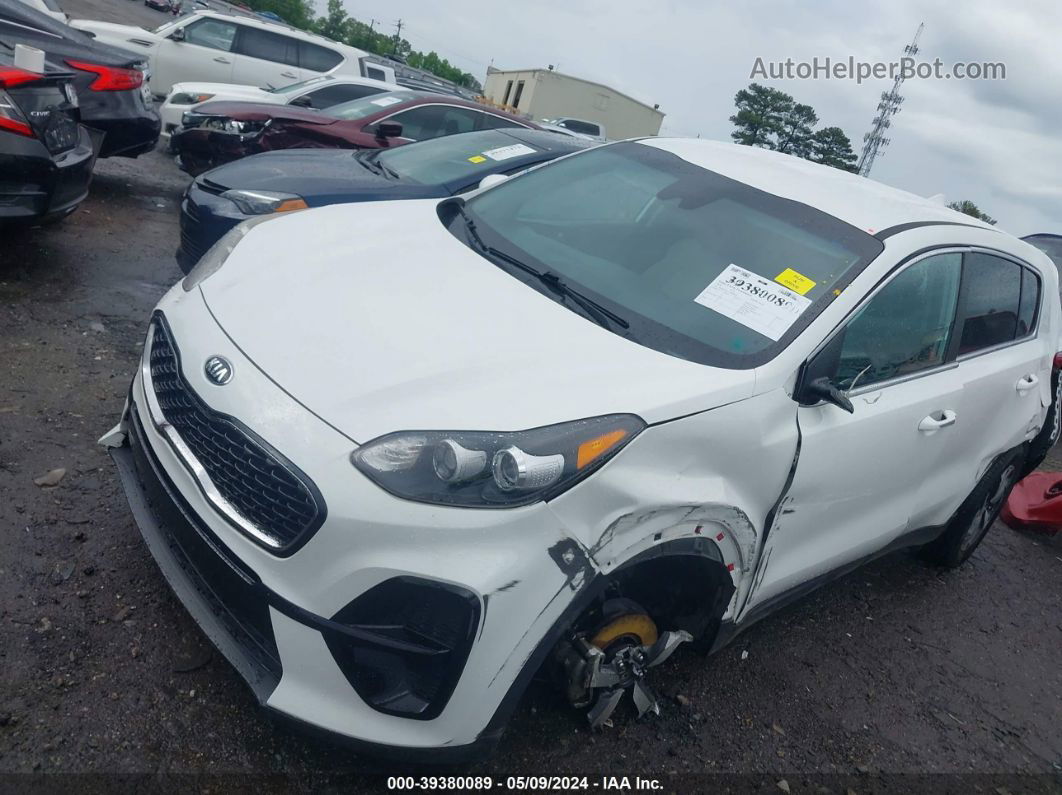 2020 Kia Sportage Lx White vin: KNDPM3AC3L7630054