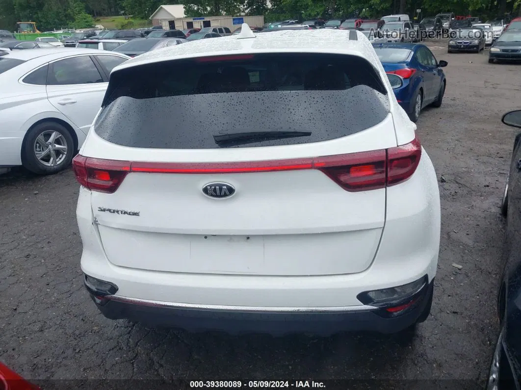 2020 Kia Sportage Lx White vin: KNDPM3AC3L7630054