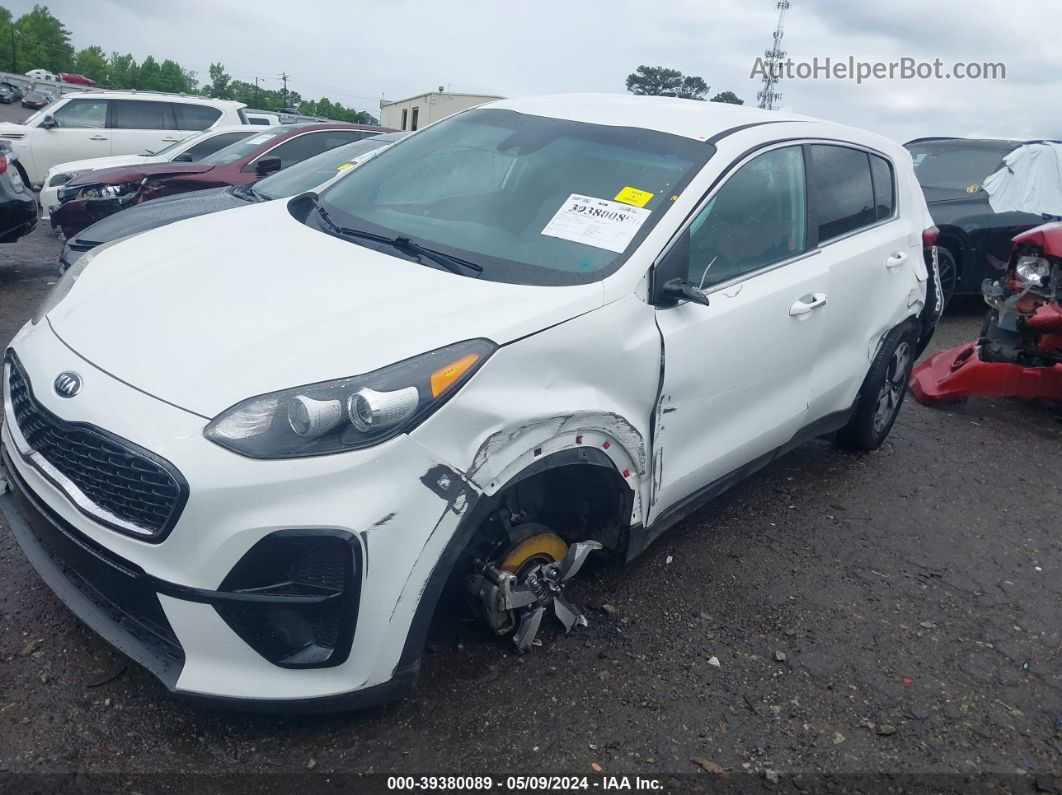 2020 Kia Sportage Lx White vin: KNDPM3AC3L7630054