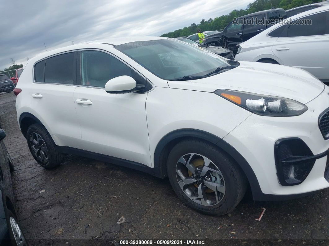 2020 Kia Sportage Lx White vin: KNDPM3AC3L7630054