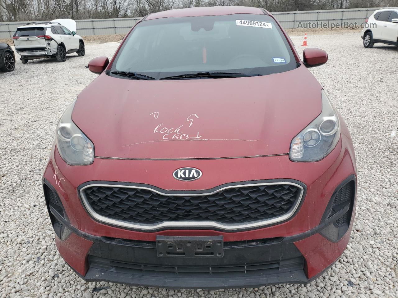 2020 Kia Sportage Lx Red vin: KNDPM3AC3L7639062