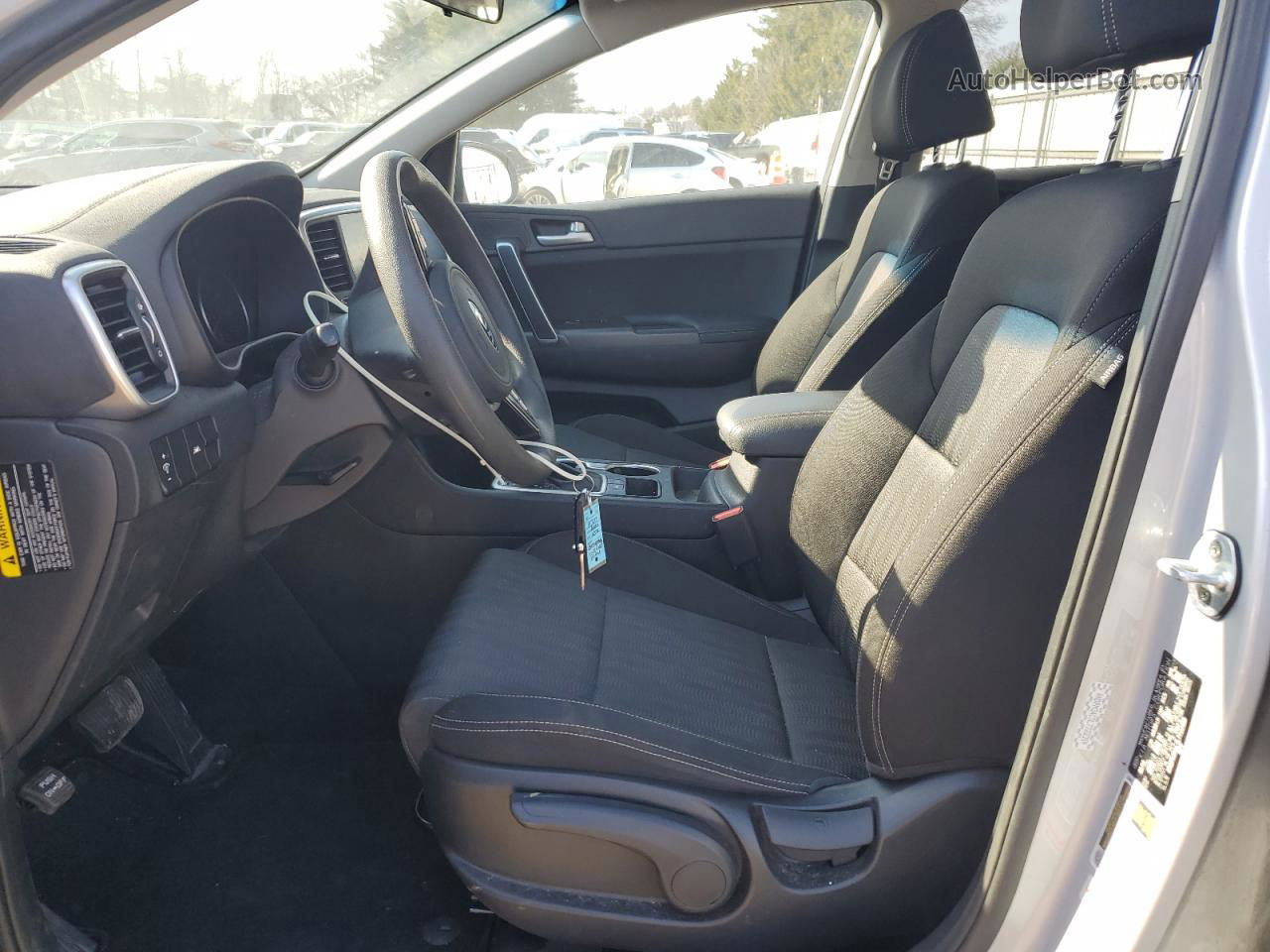 2020 Kia Sportage Lx Silver vin: KNDPM3AC3L7722359