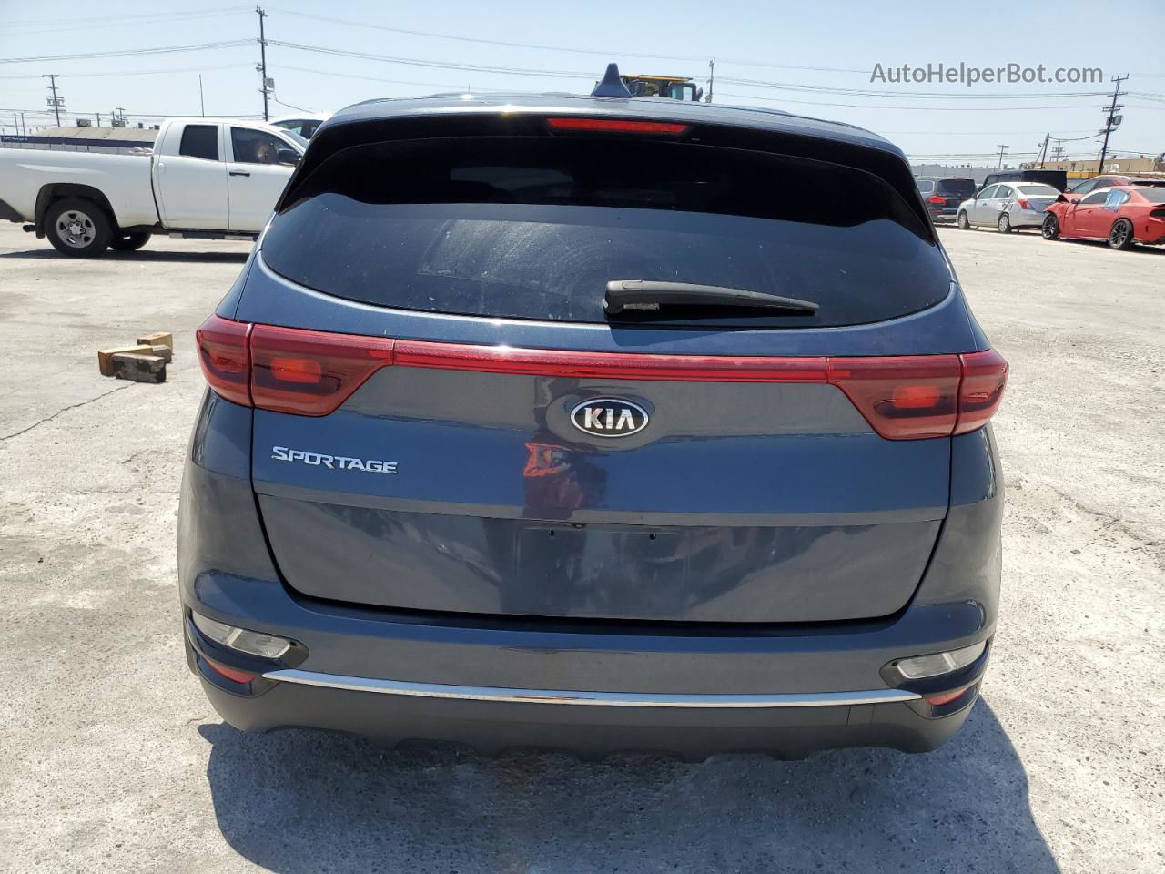 2020 Kia Sportage Lx Blue vin: KNDPM3AC3L7722586