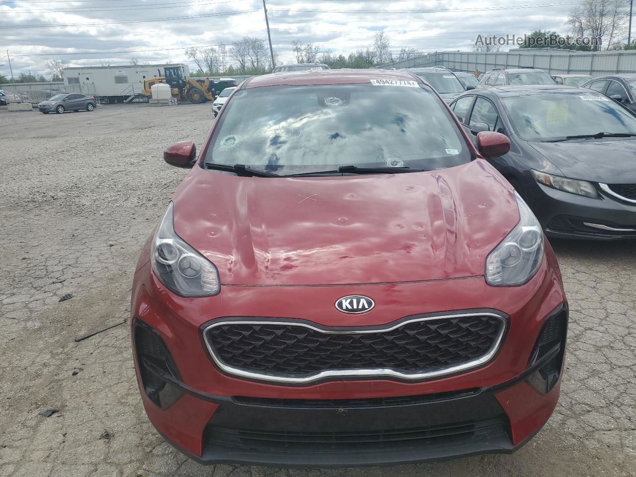 2020 Kia Sportage Lx Red vin: KNDPM3AC3L7726265