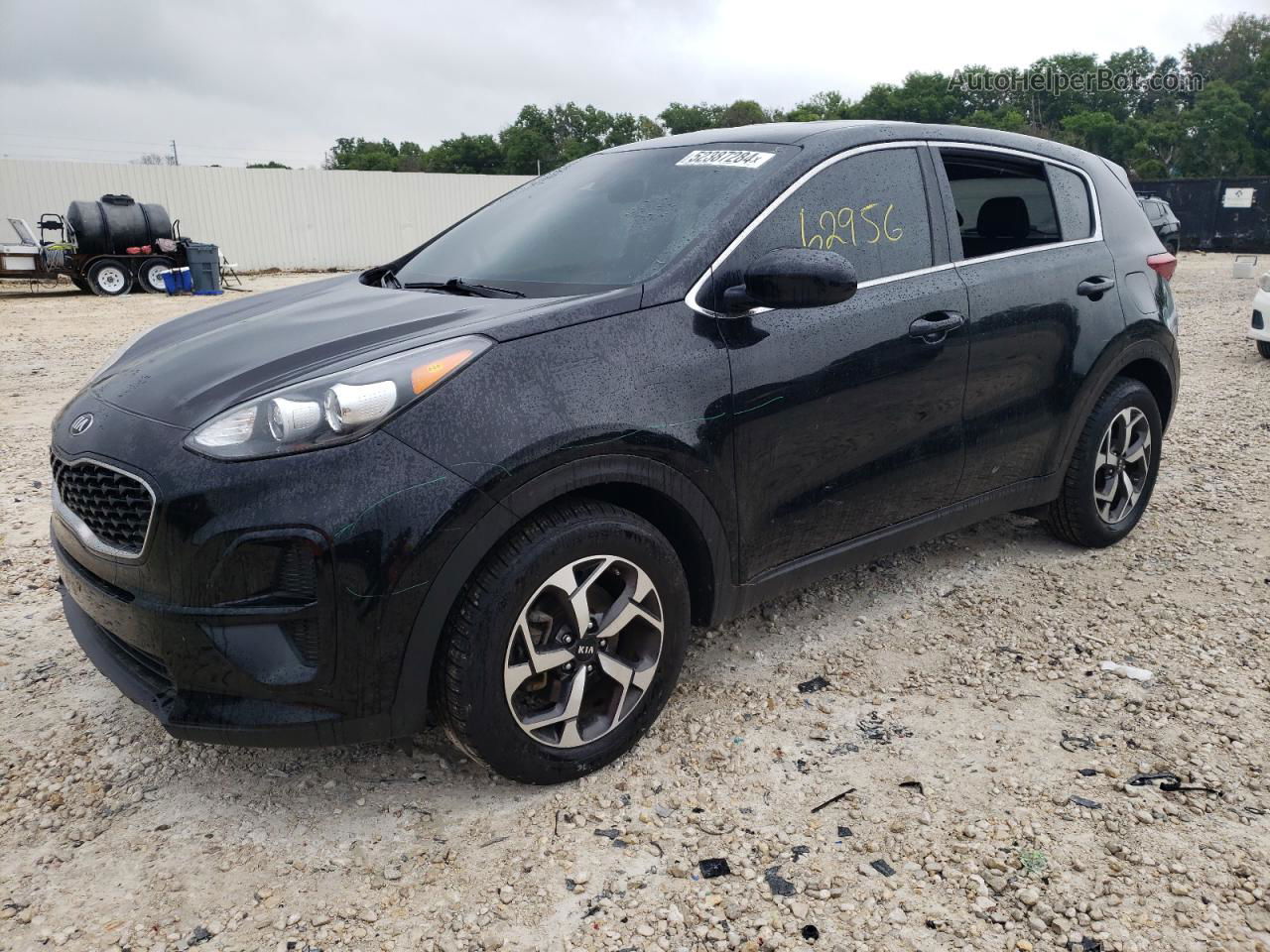 2020 Kia Sportage Lx Black vin: KNDPM3AC3L7742434