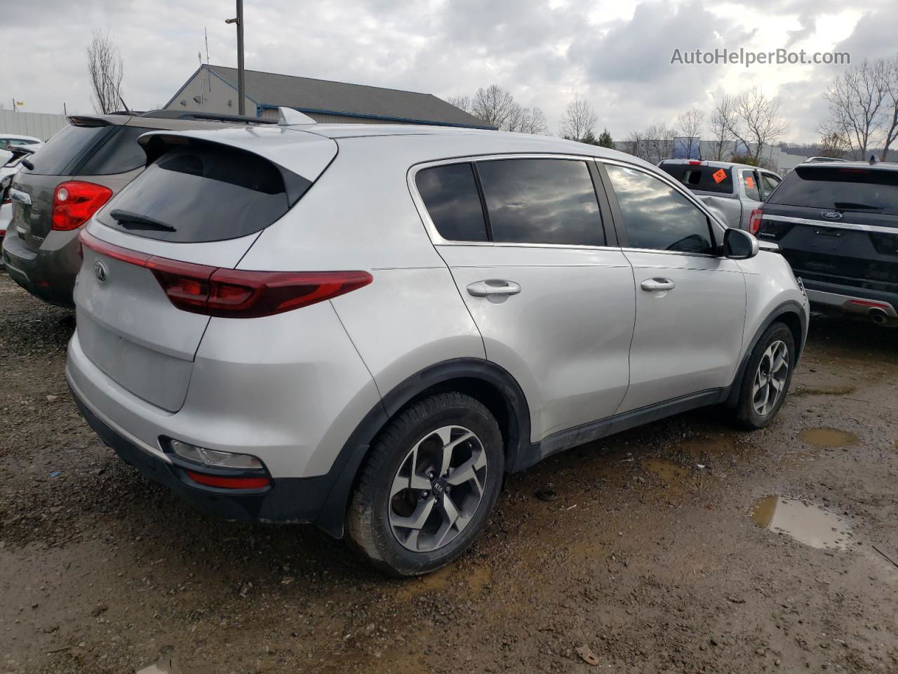 2020 Kia Sportage Lx Silver vin: KNDPM3AC3L7746726