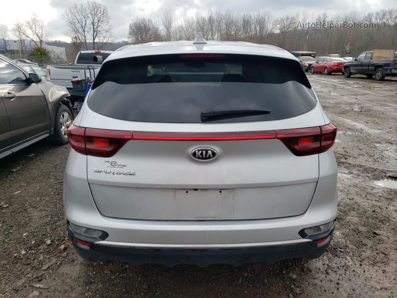 2020 Kia Sportage Lx Silver vin: KNDPM3AC3L7746726