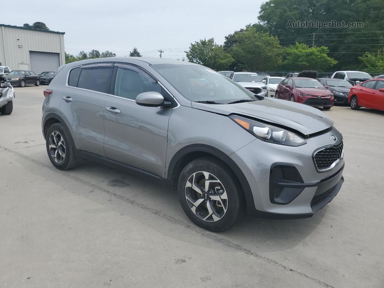 2020 Kia Sportage Lx Серебряный vin: KNDPM3AC3L7763784