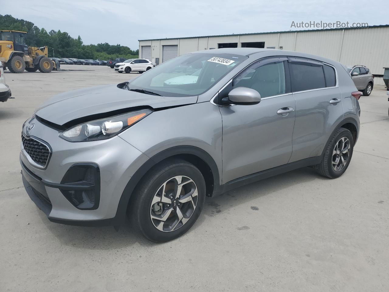 2020 Kia Sportage Lx Silver vin: KNDPM3AC3L7763784