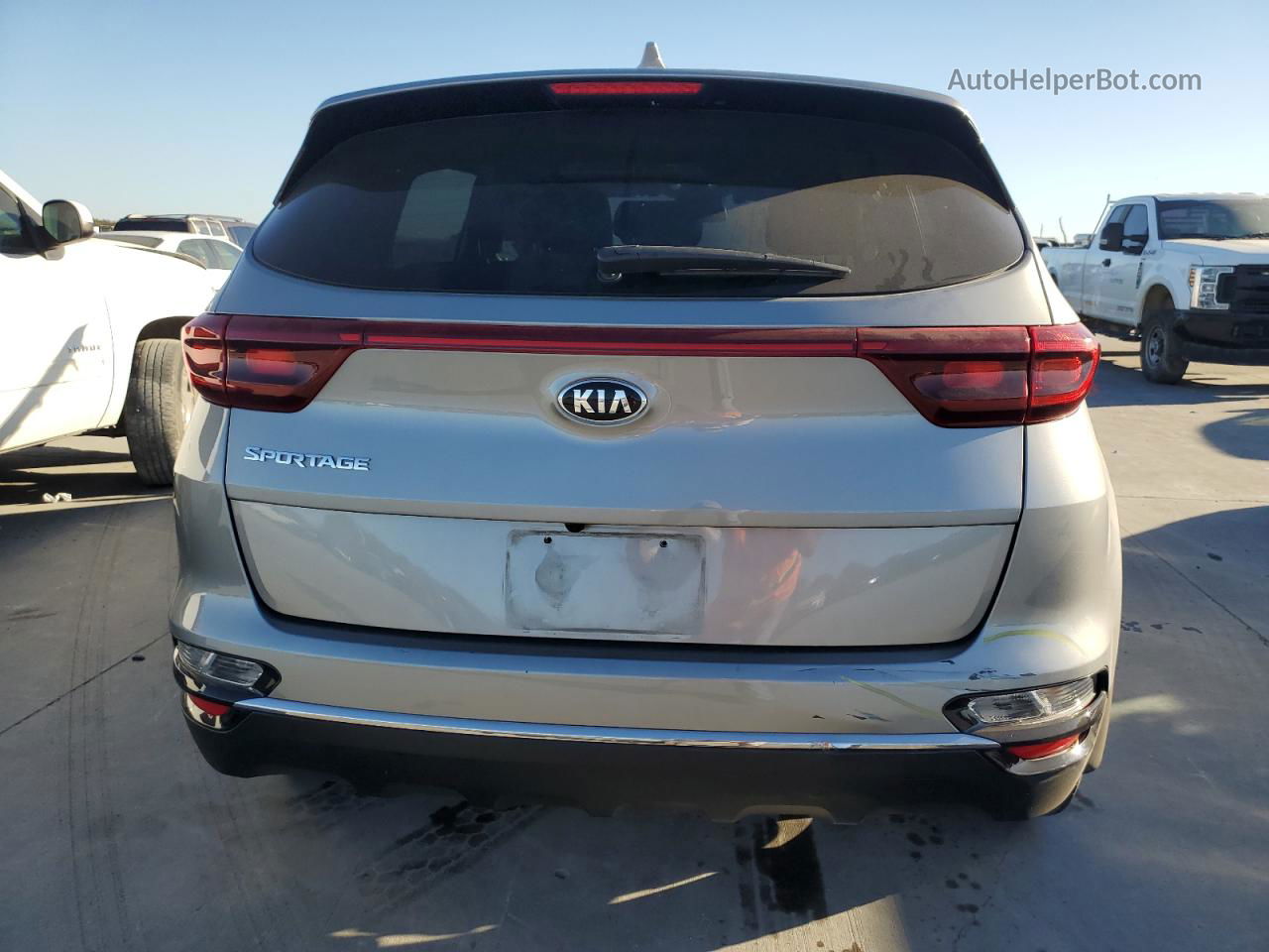 2020 Kia Sportage Lx Gray vin: KNDPM3AC3L7798485