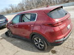 2020 Kia Sportage Lx Maroon vin: KNDPM3AC3L7801868