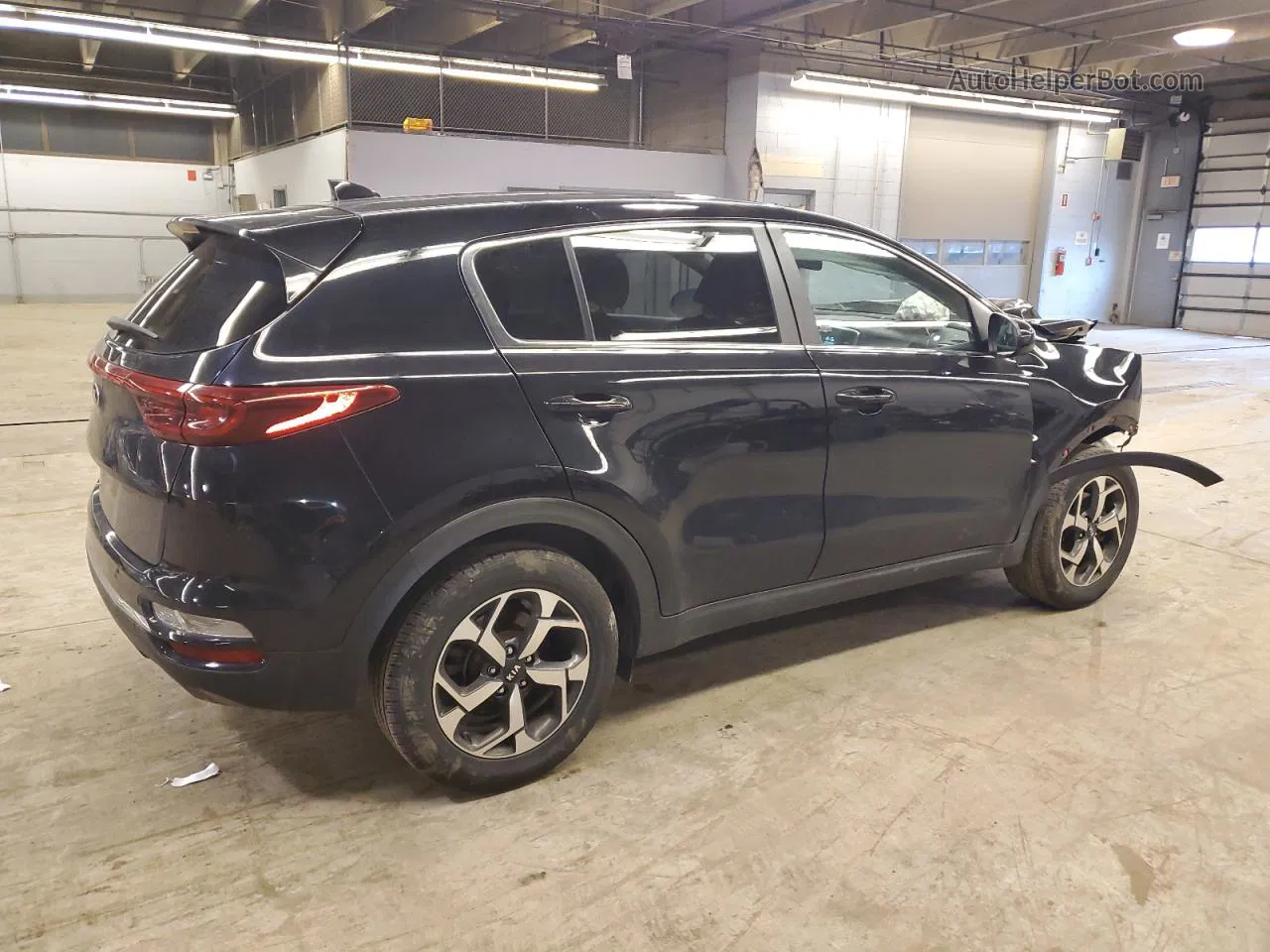 2020 Kia Sportage Lx Black vin: KNDPM3AC3L7814085