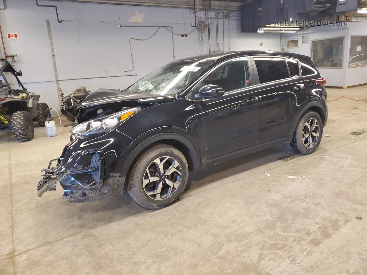 2020 Kia Sportage Lx Black vin: KNDPM3AC3L7814085