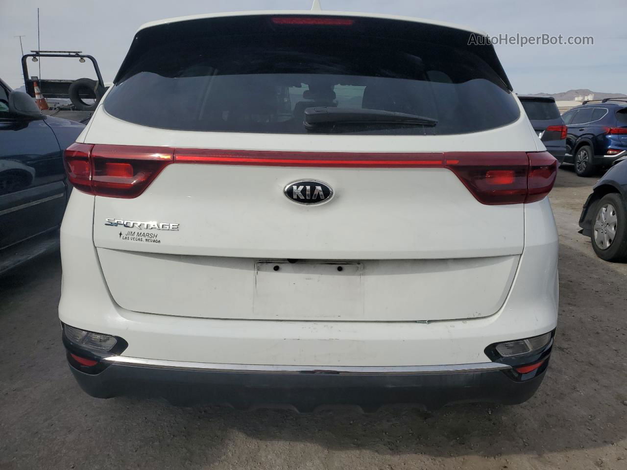 2020 Kia Sportage Lx Белый vin: KNDPM3AC3L7833459