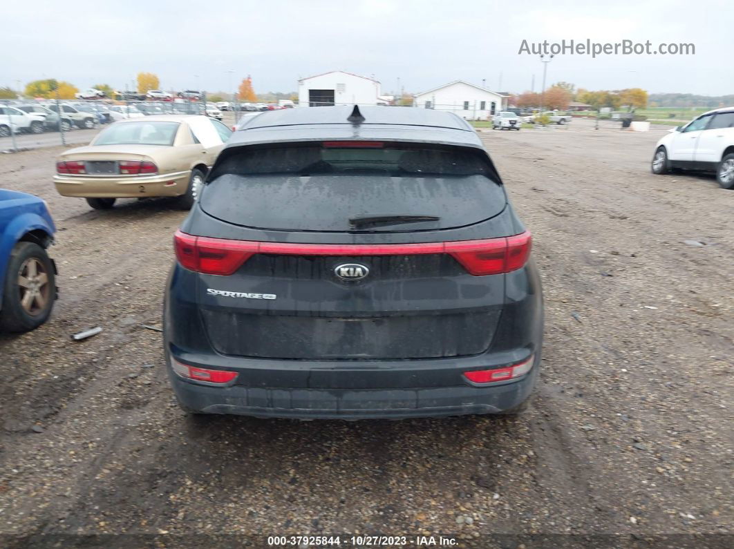 2017 Kia Sportage Lx Black vin: KNDPM3AC4H7065997