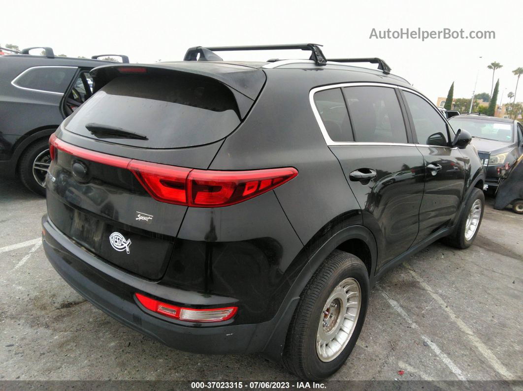 2017 Kia Sportage Lx Black vin: KNDPM3AC4H7083299