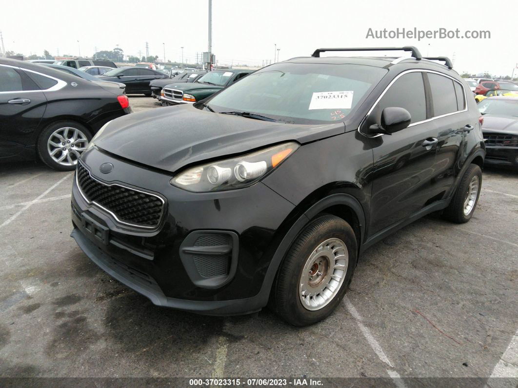 2017 Kia Sportage Lx Black vin: KNDPM3AC4H7083299