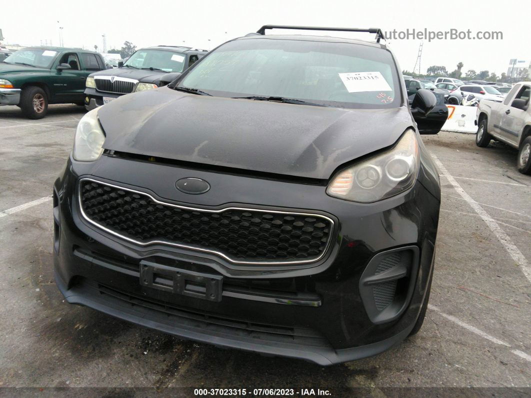 2017 Kia Sportage Lx Black vin: KNDPM3AC4H7083299