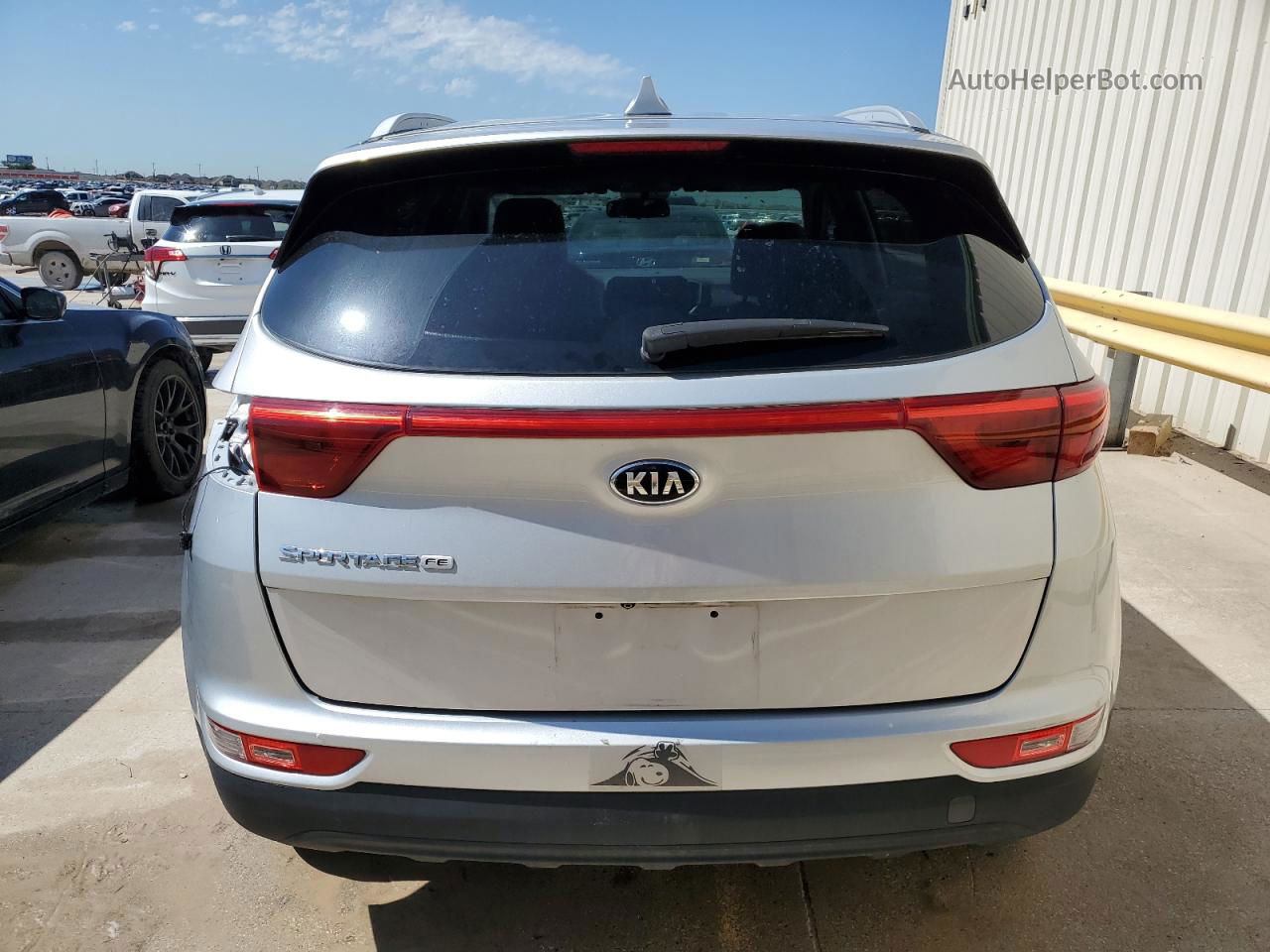 2017 Kia Sportage Lx Silver vin: KNDPM3AC4H7085344