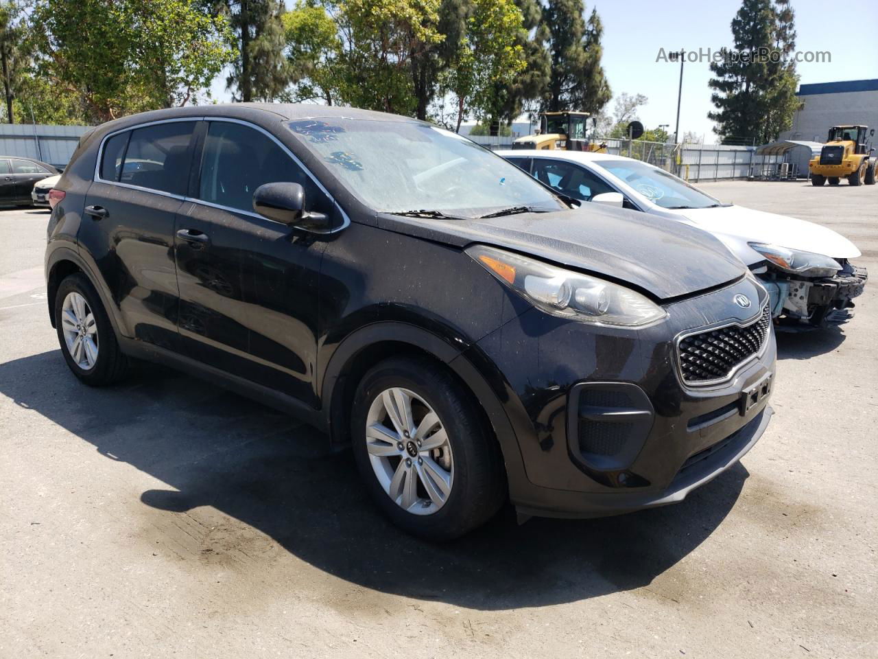 2017 Kia Sportage Lx Black vin: KNDPM3AC4H7087207