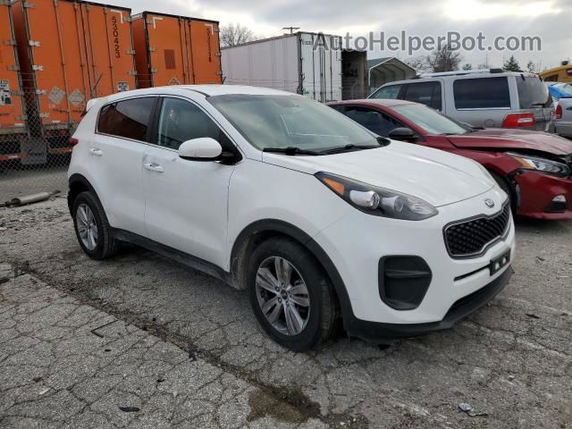 2017 Kia Sportage Lx Белый vin: KNDPM3AC4H7167381