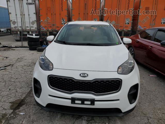 2017 Kia Sportage Lx White vin: KNDPM3AC4H7167381