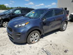 2017 Kia Sportage Lx Blue vin: KNDPM3AC4H7235226