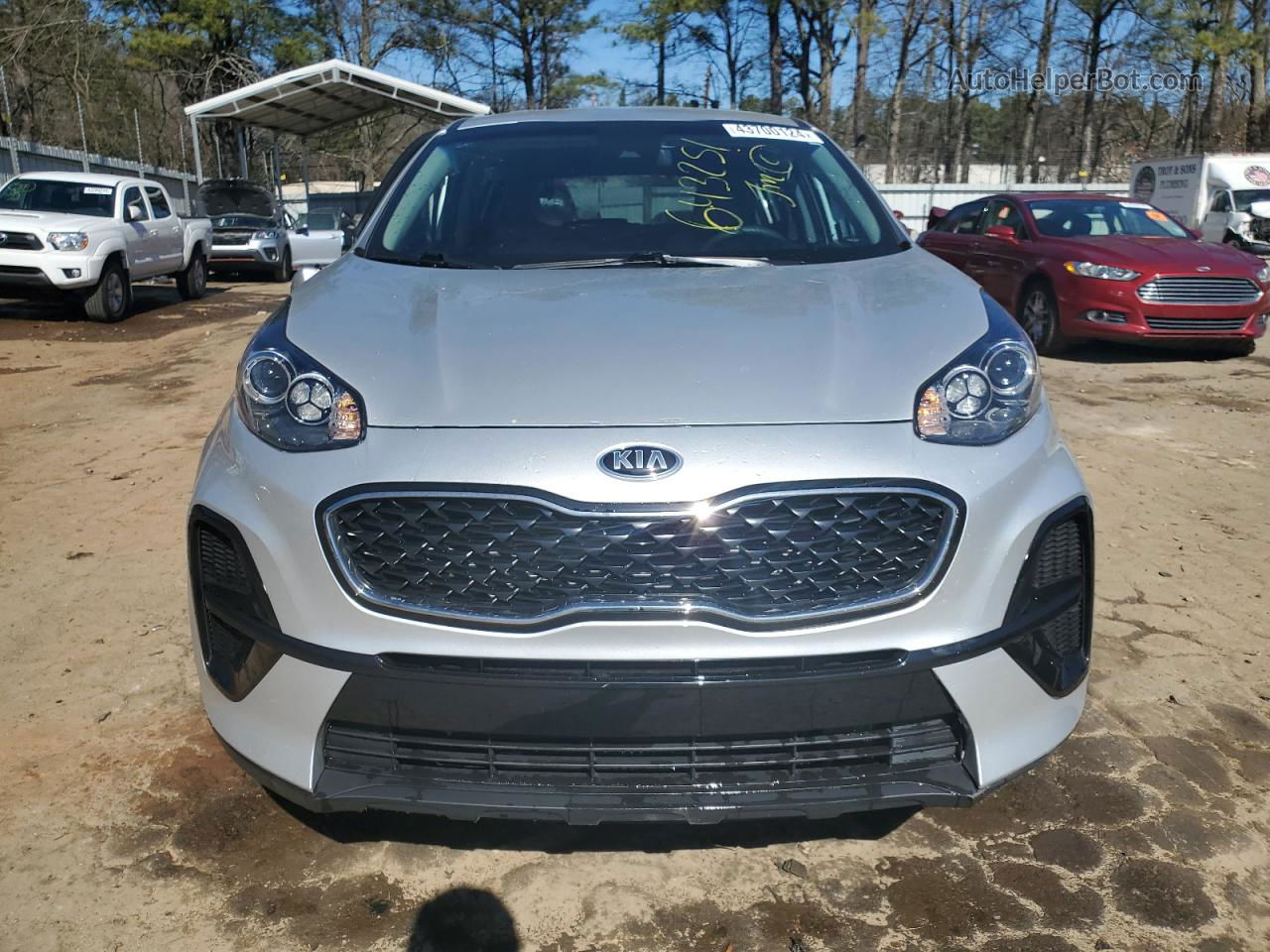 2020 Kia Sportage Lx Серебряный vin: KNDPM3AC4L7643251