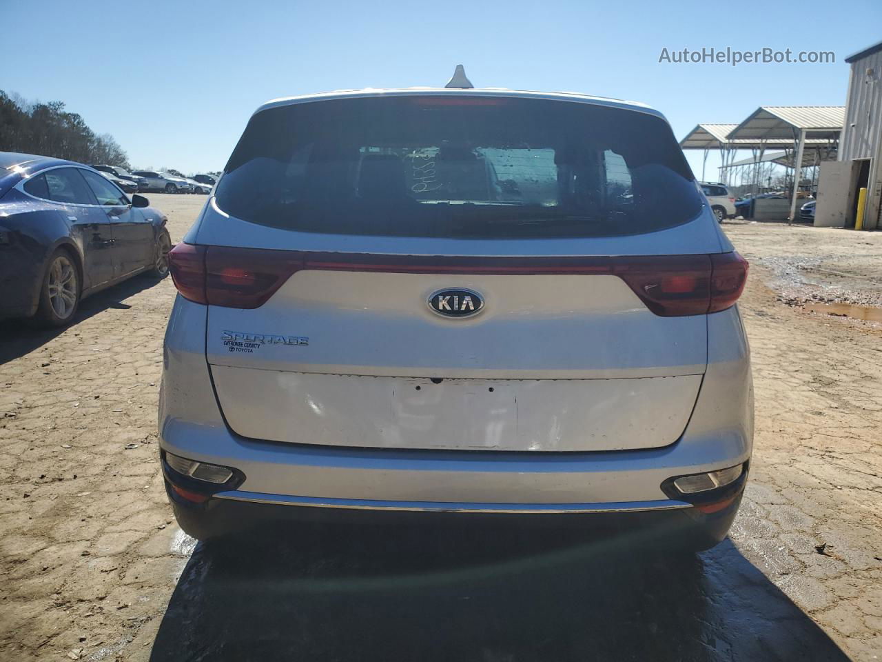 2020 Kia Sportage Lx Серебряный vin: KNDPM3AC4L7643251