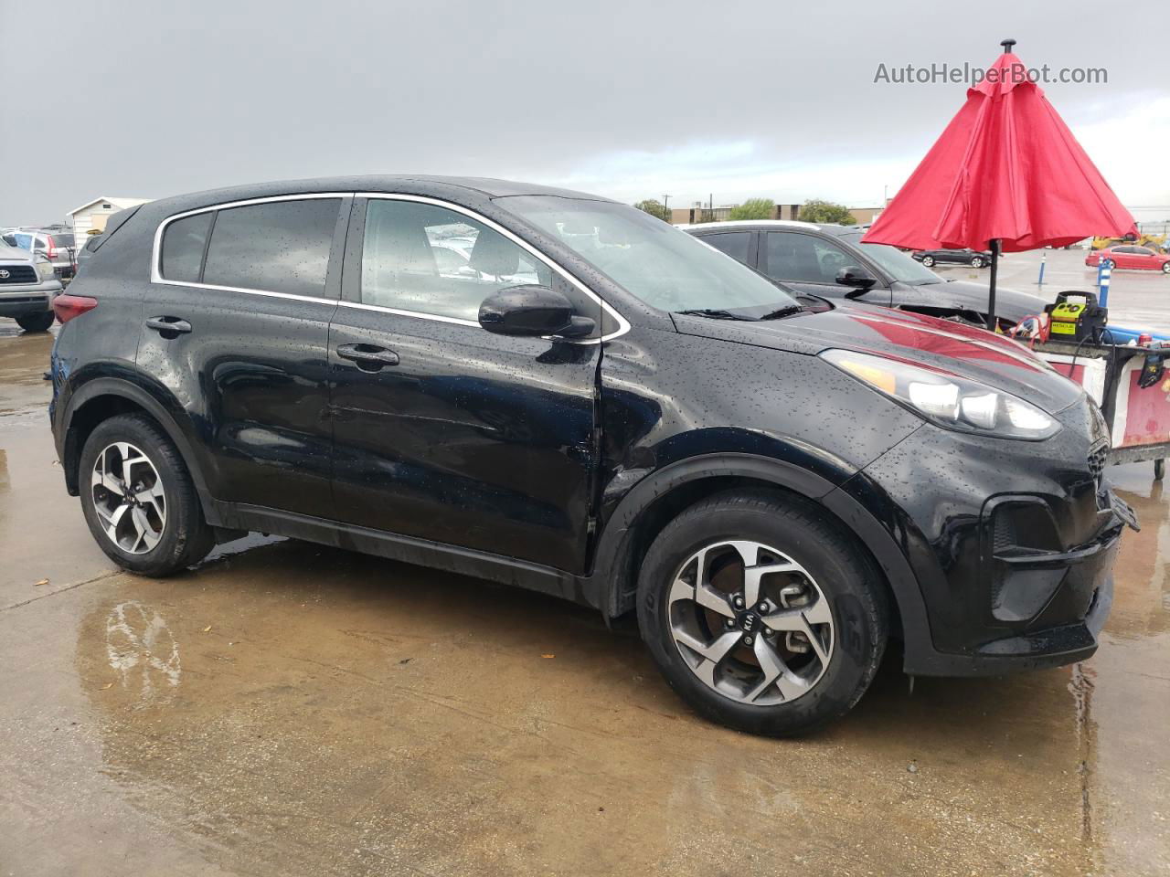 2020 Kia Sportage Lx Черный vin: KNDPM3AC4L7709989