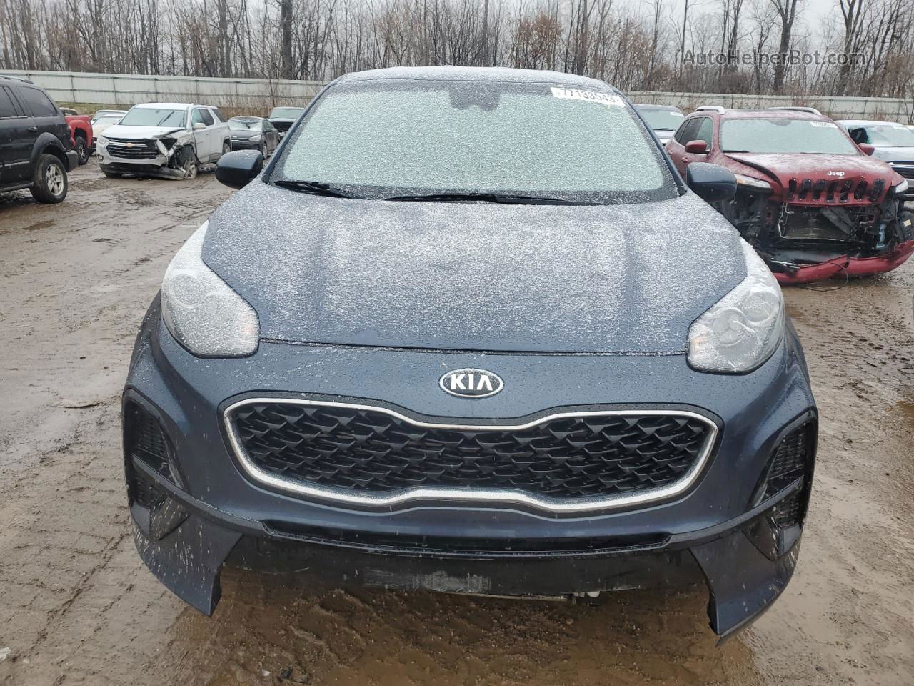 2020 Kia Sportage Lx Blue vin: KNDPM3AC4L7779752