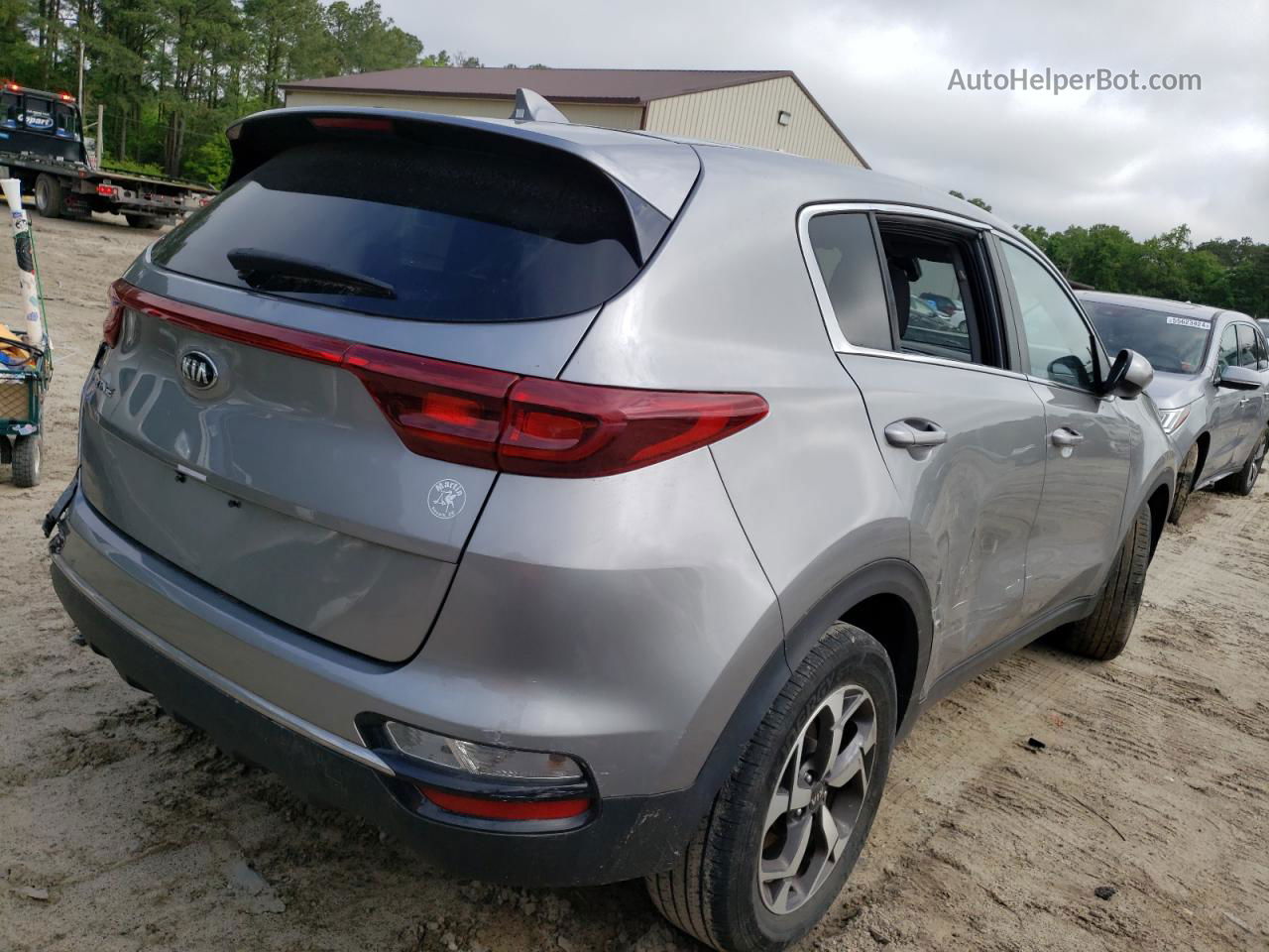 2020 Kia Sportage Lx Silver vin: KNDPM3AC4L7789083