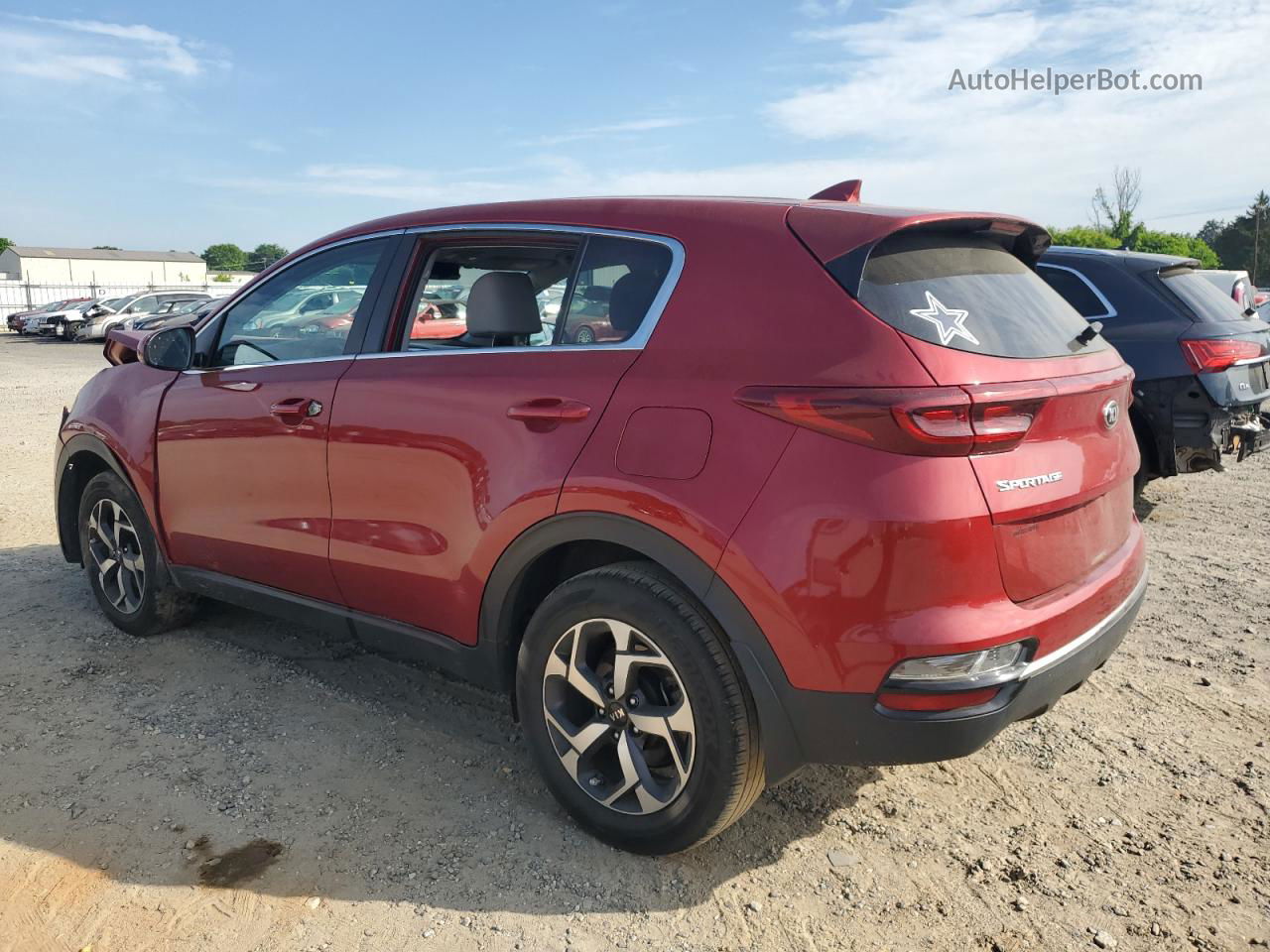 2020 Kia Sportage Lx Red vin: KNDPM3AC4L7836144