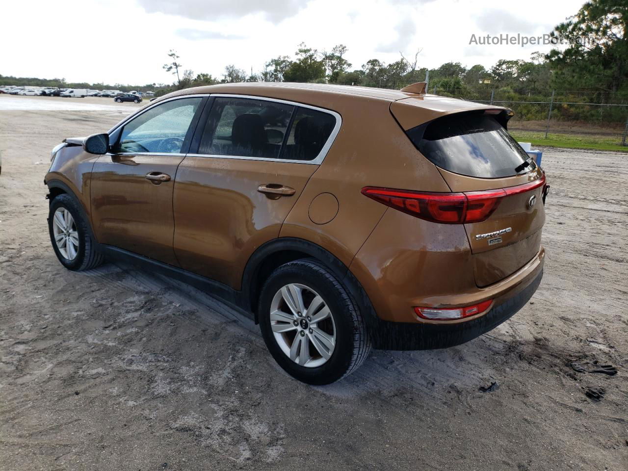 2017 Kia Sportage Lx Желто-коричневый vin: KNDPM3AC5H7041241