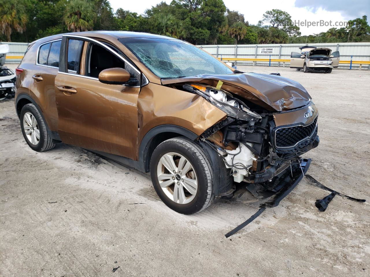 2017 Kia Sportage Lx Tan vin: KNDPM3AC5H7041241