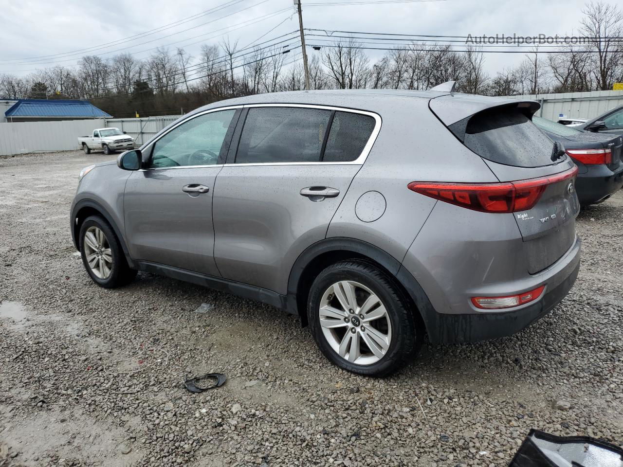 2017 Kia Sportage Lx Gray vin: KNDPM3AC5H7147088