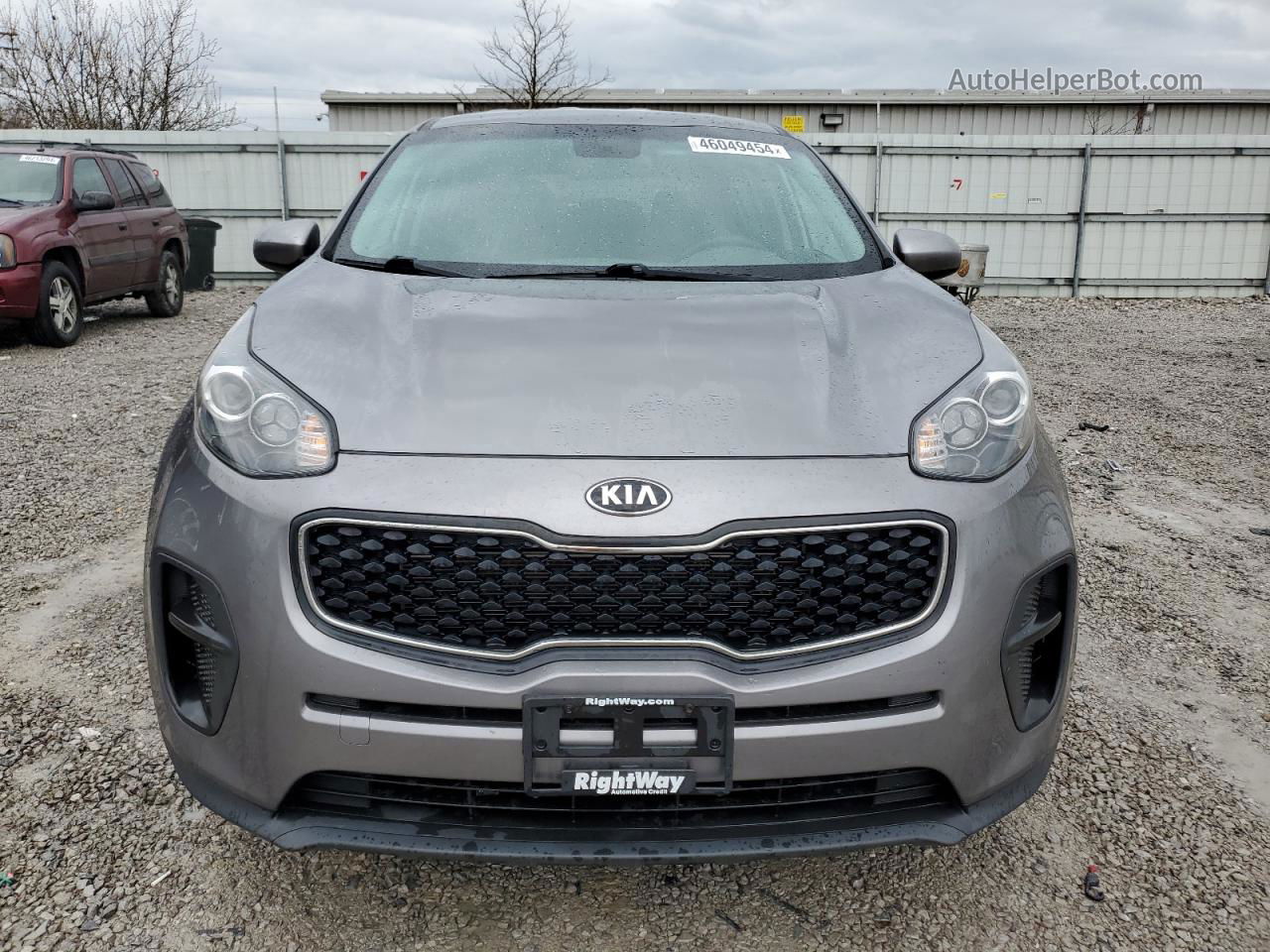 2017 Kia Sportage Lx Gray vin: KNDPM3AC5H7147088