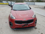 2017 Kia Sportage Lx Бордовый vin: KNDPM3AC5H7160939