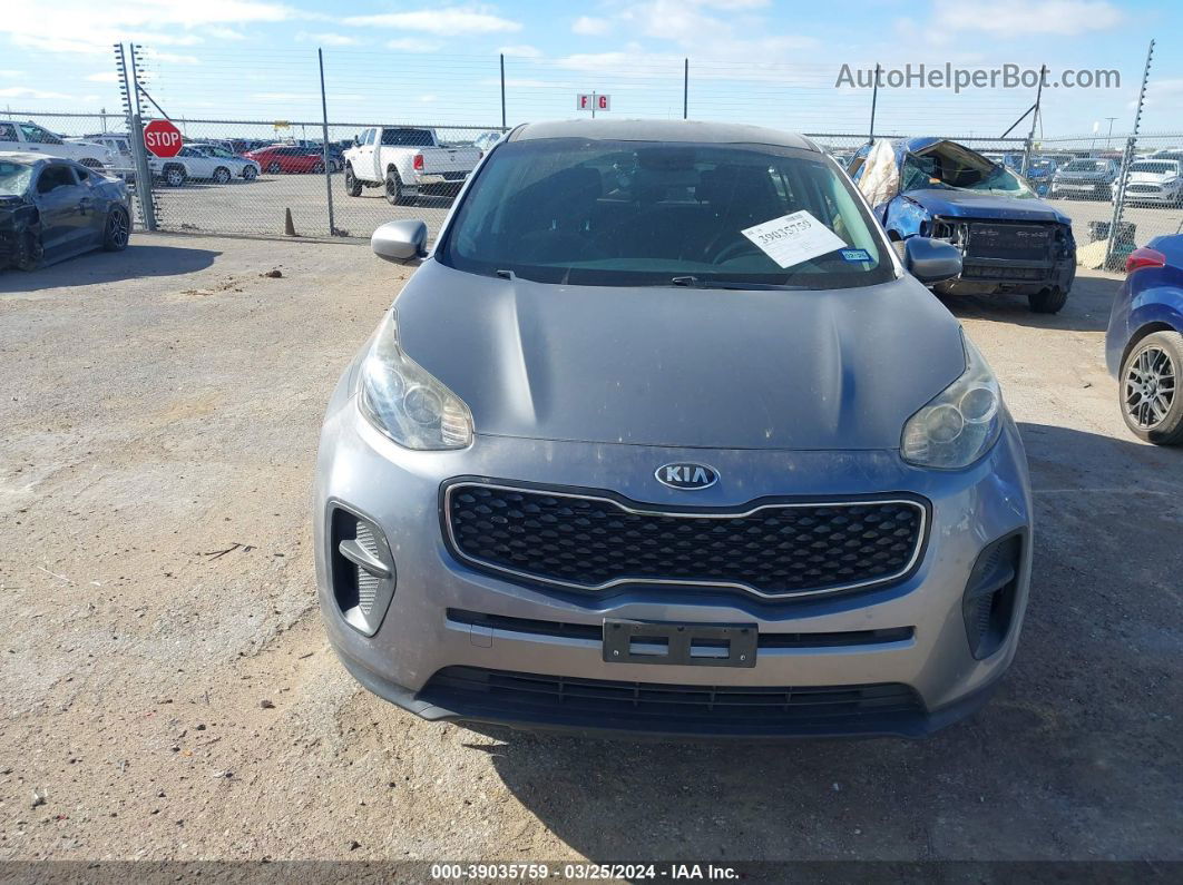 2017 Kia Sportage Lx Gray vin: KNDPM3AC5H7185615