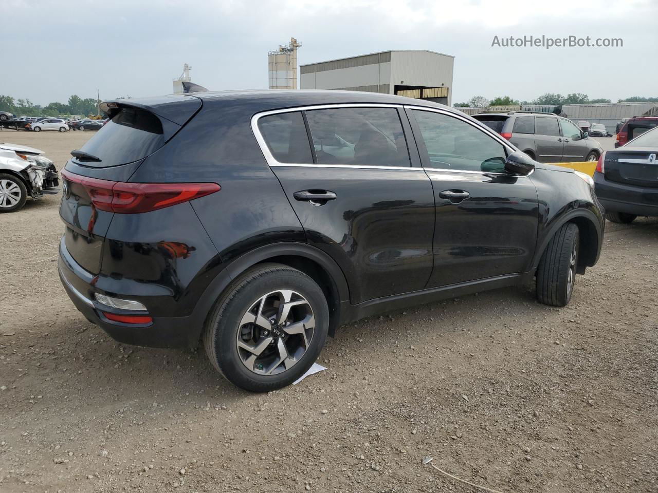 2020 Kia Sportage Lx Black vin: KNDPM3AC5L7638138