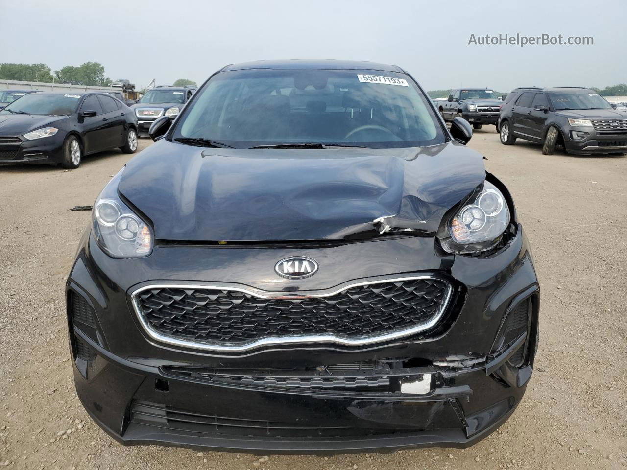 2020 Kia Sportage Lx Black vin: KNDPM3AC5L7638138