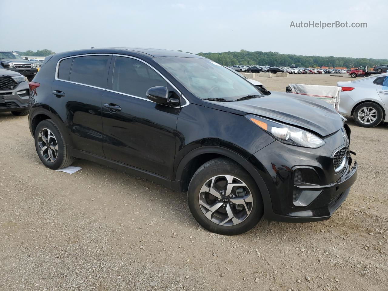 2020 Kia Sportage Lx Black vin: KNDPM3AC5L7638138