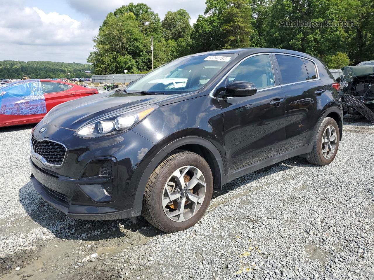 2020 Kia Sportage Lx Black vin: KNDPM3AC5L7642724