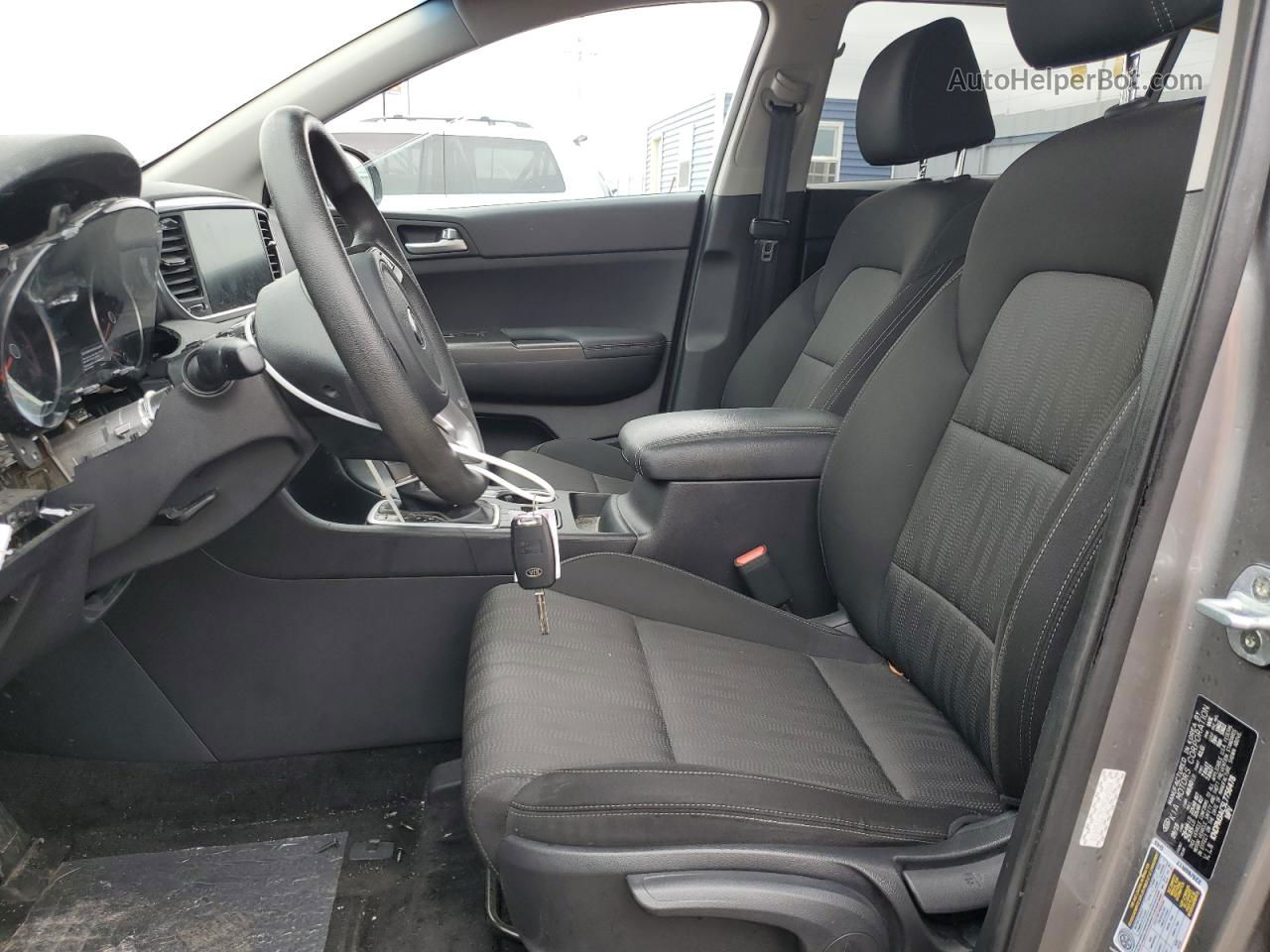 2020 Kia Sportage Lx Gray vin: KNDPM3AC5L7756478